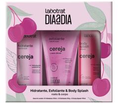 Kit Hidratante Esfoliante Body Splash Nutre Cereja Labotrat