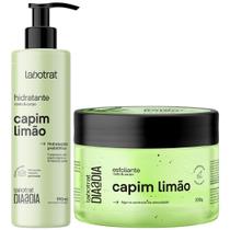 Kit Hidratante + Esfoliante Corpo E Rosto Labotrat Dia A Dia Cheiro De Fruta Capim 300g Kit Hidratante + Esfoliante Corpo E Rosto Labotrat Dia A Dia Cheiro De Fruta Capim 300g