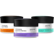 Kit Hidratante Facial Noturno + Oil Control + Matte Dermoskin Labotrat Completo Toque Seco 100g