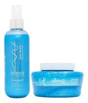 Kit Hidratante Geleia Iluminadora E Body Splash Com Glitter Alleva skin Bloom fantasy