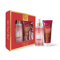 Kit Hidratante Glow Iluminador + Body Splash Soul Red- Soul