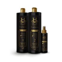 Kit Hidratante Hydra Luxo 24K - Shampoo, Máscara e Colônia