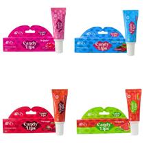 Kit Hidratante Labial Isis Candy Lips 10G C/4
