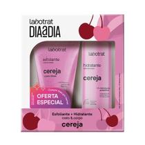 Kit Hidratante Labotrat Cereja 190ml + Esfoliante Dia a Dia Cereja 150g Kit Hidratante Labotrat Cereja 190ml + Esfoliante Dia a Dia Cereja 150g