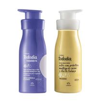 Kit Hidratante Noturno Tododia Todanoite + Macadâmia 400ml - Natura