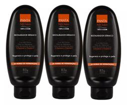 Kit Hidratante Para Tatuagem Restaurador Dérmico Panta Neoskin Black - 3 unidades