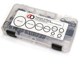 Kit hidráulico de vedação de anel de vedação Captain O-Ring ORS/ORFS Buna 90 Kit hidráulico de vedação de anel de vedação Captain O-Ring ORS/ORFS Buna 90