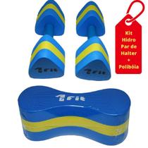 Kit Hidro Par de Halter Hidro G + Poliboia
