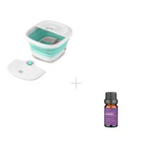 Kit Hidromassageador para os pés Foot Spa 220V + Óleo Essencial de Lavanda Multi Saúde - HC6071K Kit Hidromassageador para os pés Foot Spa 220V + Óleo Essencial de Lavanda Multi Saúde - HC6071K