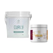 Kit Hidróxido de Cálcio Creme Relaxamento de Cachos 1Kg e Máscara Neutralizante 500g Kit Hidróxido de Cálcio Creme Relaxamento de Cachos 1Kg e Máscara Neutralizante 500g