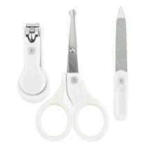 Kit Higiene 03 peças Cuidado Do Bebe Pimpolho Branco