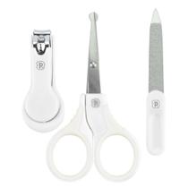 Kit Higiene 03 peças Cuidado Do Bebe Pimpolho Branco