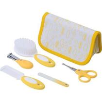 Kit Higiene 5 Peças Com Nécessaire - Amarelo - Pimpolho