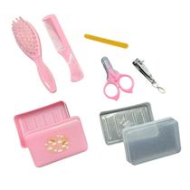 Kit Higiene 6 Peças Cuidado com Bebê Higiene Infantil Murano