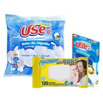 Kit Higiene Algodao Cotonete E Toalhinha Umedecida Atacado Revenda Barato Kit Higiene Algodao Cotonete E Toalhinha Umedecida Atacado Revenda Barato