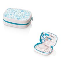Kit Higiene Azul para Bebês Multikids - BB097 Kit Higiene Azul para Bebês Multikids - BB097