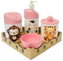 Kit Higiene Baby Safari c/Bandeja Kit Higiene Baby Safari c/Bandeja