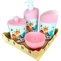 Kit Higiene Baby Safari Juntos c/Bandeja