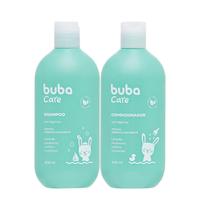 Kit Higiene Banho de Bebê Shampoo Condicionador 400ml Vegano Buba Care