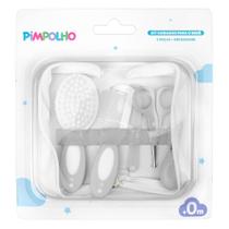 Kit Higiene Bebe 5 Pecas Com Estojo Necessaire Pimpolho