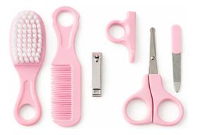 Kit Higiene Bebê 6 Peças Rosa Azul Completo Infantil Kit Higiene Bebê 6 Peças Rosa Azul Completo Infantil