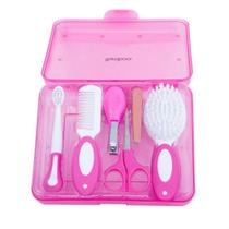 Kit Higiene Bebê Ibimboo Rosa 9 Peças 5606_1P
