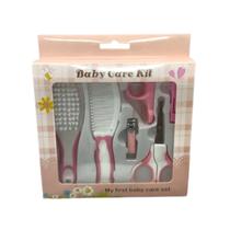 Kit Higiene Bebê Infantil 6 Peças Recém Nascido Baby Care Menina Menino