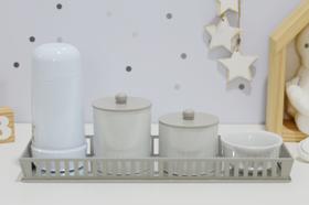 Kit Higiene Bebê Moderno Porcelana Quarto Banho K159
