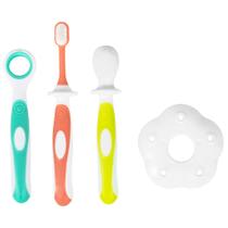 Kit Higiene Bucal BUBA em Silicone com Protetor e Limpador de Língua Kit Higiene Bucal BUBA em Silicone com Protetor e Limpador de Língua