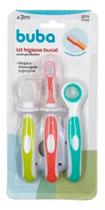Kit Higiene Bucal Com Protetor 3 Peças Multifunções - Buba