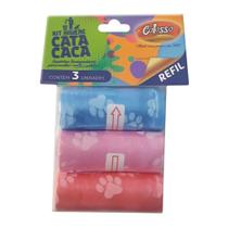 Kit Higiene Cata Caca Colosso 3 Refis Kit Higiene Cata Caca Colosso 3 Refis
