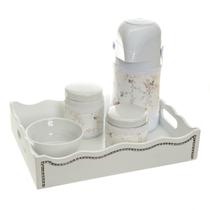 Kit Higiene Com Porcelanas E Capa Fantasia Strass Bebê