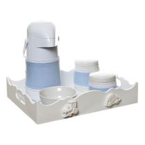 Kit Higiene Com Porcelanas E Capa Meios De Transporte Bebê