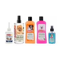 Kit Higiene Completa Para Cães Sanol Dog - 5 Itens