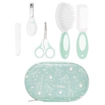 Kit Higiene Cuidados Bebê Escova, Pente, Tesoura E Cortador Kit Higiene Cuidados Bebê Escova, Pente, Tesoura E Cortador