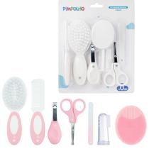Kit Higiene Cuidados Para Bebê 07 Peças Bucha de Banho e Massageador de Gengiva - Pimpolho Baby Kit Higiene Cuidados Para Bebê 07 Peças Bucha de Banho e Massageador de Gengiva - Pimpolho Baby