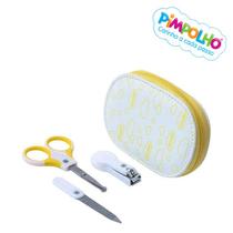 Kit Higiene Cuidados Para O Bebê 3 Peças Com Necessaire - Pimpolho