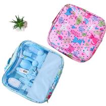 Kit Higiene Cuidados Saúde Bebê Recém Nascido 13pçs Azul Rosa Kit Higiene Cuidados Saúde Bebê Recém Nascido 13pçs Azul Rosa