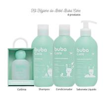 Kit Higiene do Bebê Buba Colonia, Shampoo, Condicionador e Sabonete Vegano (4 itens)