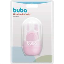 Kit Higiene do Bebe com Estojo Tesoura Lixa Cortador Pinça - Buba