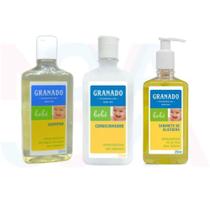 Kit Higiene do Bebê Shampoo + Condicionador +Sab.Liquido - Granado