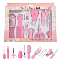 Kit Higiene E Cuidado Bebê Recém Nascido Essencial 10 Peças