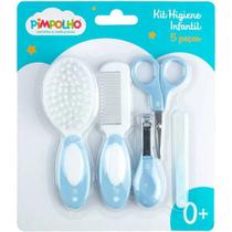 Kit Higiene Infantil 5 Peças Azul PIMPOLHO 92602
