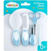 Kit Higiene Infantil 5 Peças Azul PIMPOLHO 92602