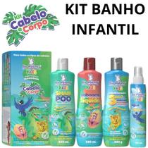 Kit Higiene Infantil Para Cabelo e Corpo Kit Chá Revelação!!