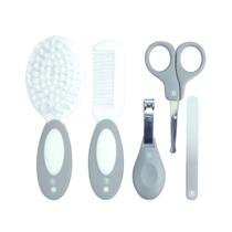 Kit Higiene Infantil Pimpolho 5 peças Cinza -