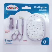 KIT Higiene infantil Pimpolho cinza