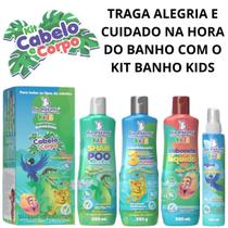 Kit Higiene Infantil Recém Nascido Kit Cabelo e Corpo Kids!!