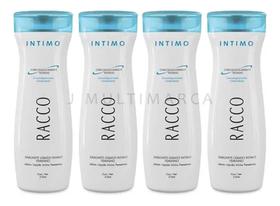 Kit Higiene Intima Com 4 Sabonetes Intimo Racco Elimina Odor Bactérias Masculino Feminino Unisex