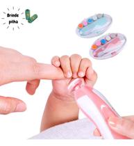 Kit Higiene Lixa Unha Estojo Bebê Elétrico Maravilhoso Fofo